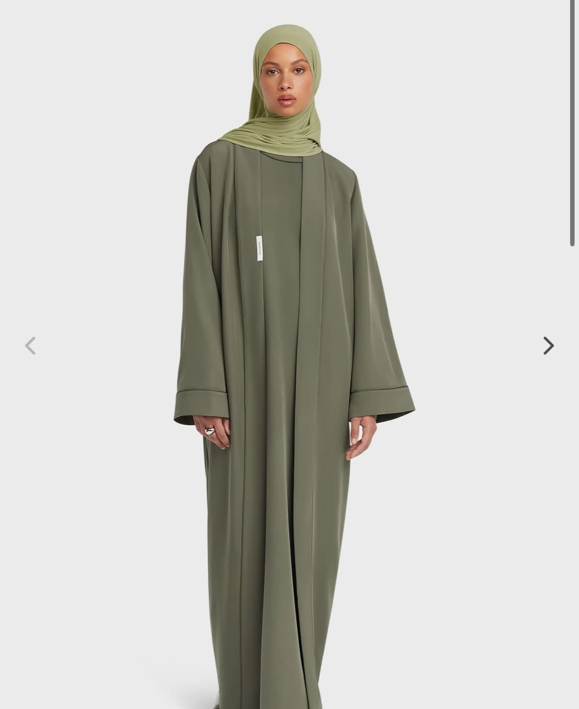 Olive Green Abaya