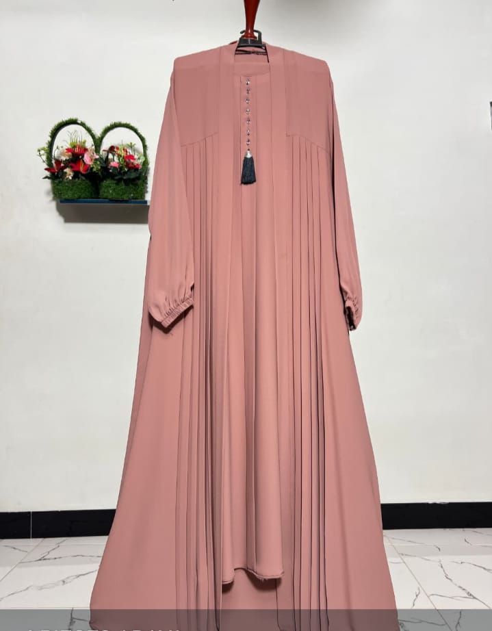 Premium Handmade Sage Green Abaya